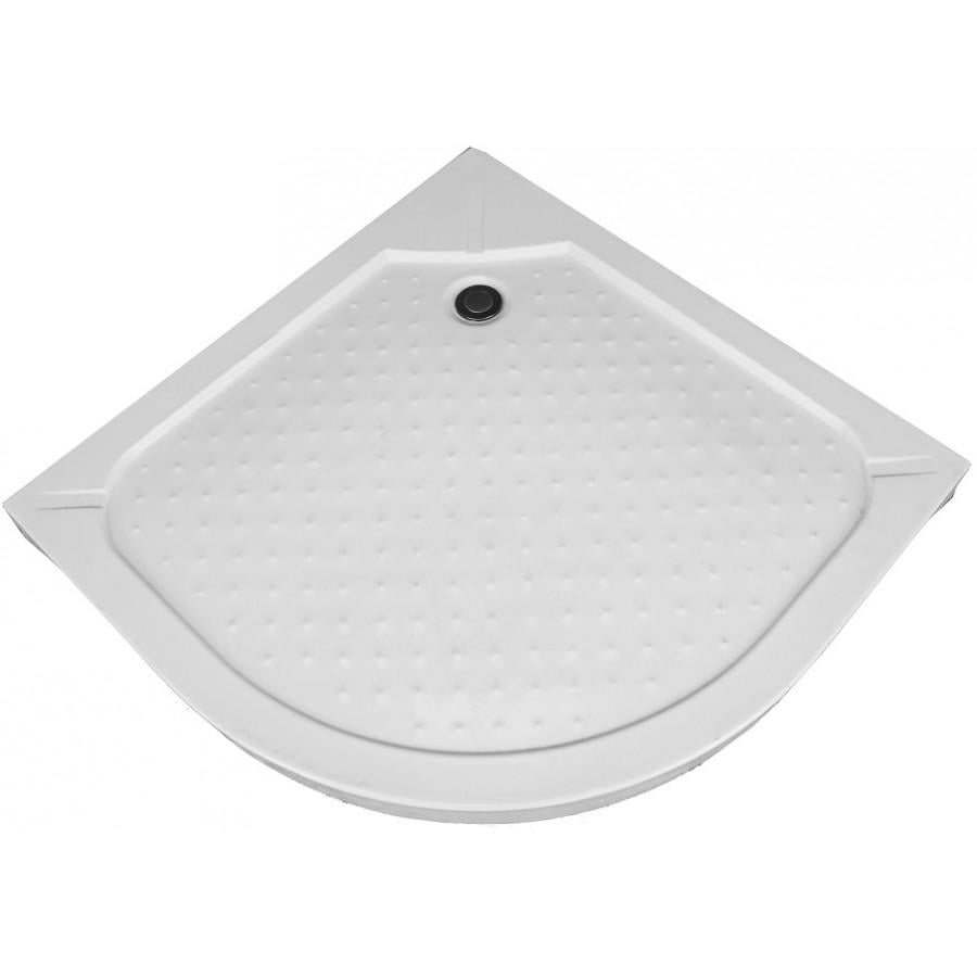 Поддон полукруглый с сифоном 90х90х15 см (24375)