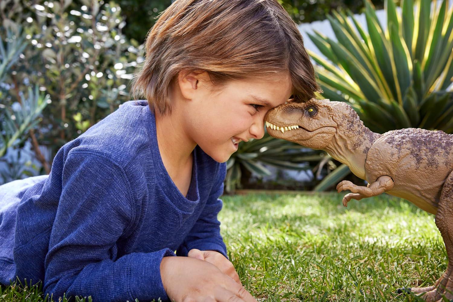 Детская игровая фигурка Jurassic World Tyrannosaurus Rex Action Figure with Rampage Attack (669656989) - фото 5 Детская игровая фигурка Jurassic World Tyrannosaurus Rex Action Figure with Rampage Attack (669656989) - фото 5