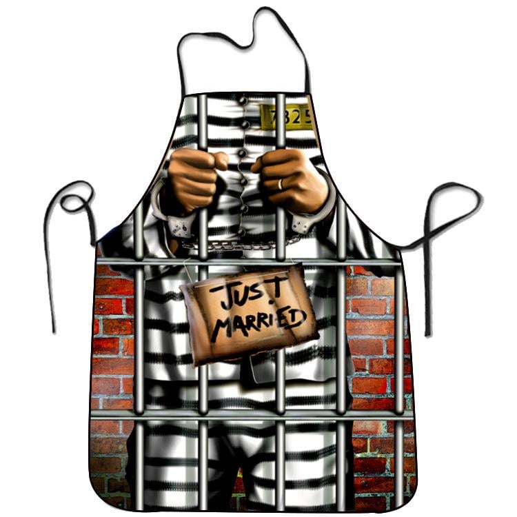 Фартук с приколом для мужчин Just Married 80x60 см Разноцветный (50203) Фартук с приколом для мужчин Just Married 80x60 см Разноцветный (50203)