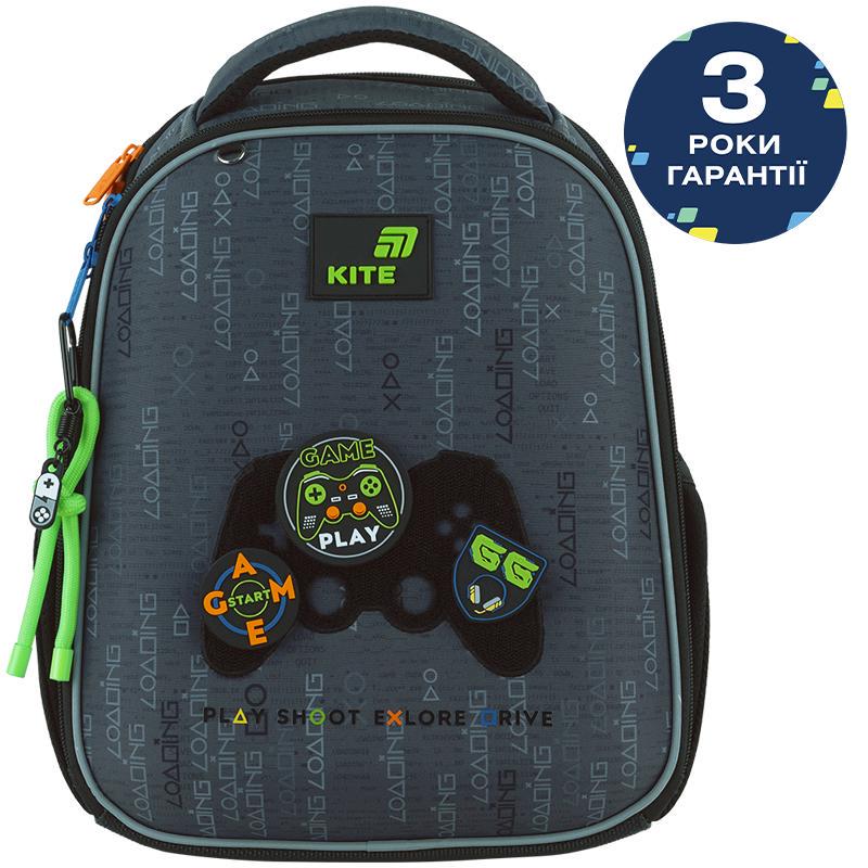 Шкільний рюкзак каркасний Kite Education Good Game K26-555S-5