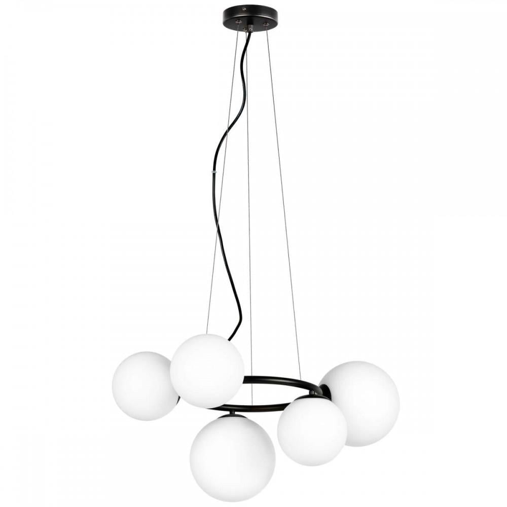 Люстра Light Globo 5 Black (PL-0001482 M/Black) Люстра Light Globo 5 Black (PL-0001482 M/Black)
