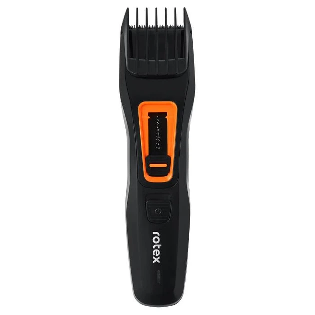 Машинка для стрижки Rotex RHC154-S аккумуляторная USB Черный/Оранжевый (PH00768)