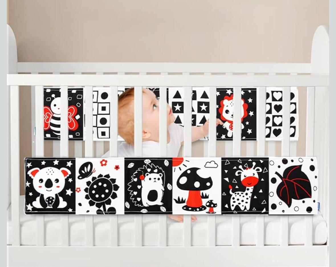 Книга-бортик двухсторонняя для малышей с развивающими элементами (2764500740) - фото 5