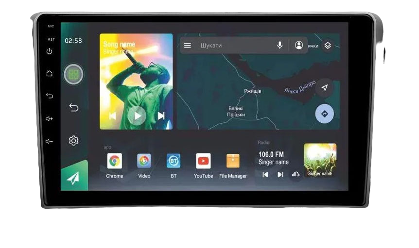 Магнітола штатна Sigma X9232 2/32 GB для Toyota Avensis T250 2 II 2003-2009 р. 9" (AR-71735)