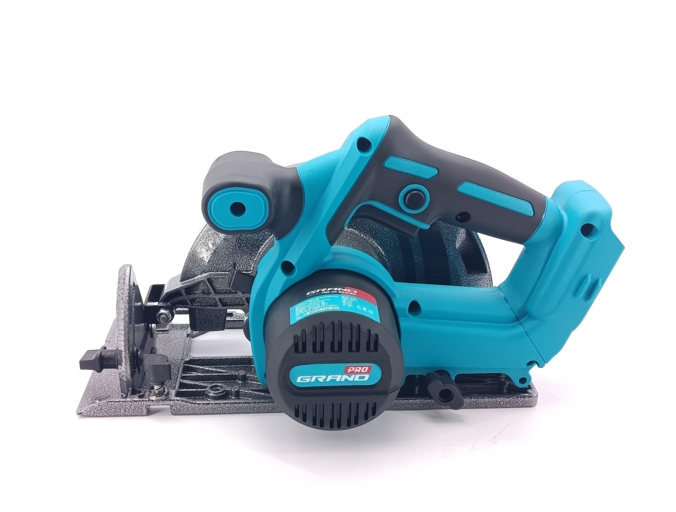 Дисковая пила аккумуляторная Grand ПД-20 BL/PRO без аккумулятора и зарядного устройства - фото 4 Дисковая пила аккумуляторная Grand ПД-20 BL/PRO без аккумулятора и зарядного устройства - фото 4