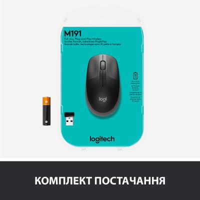 Компьютерная мышка Logitech M190 Mid Grey (910-005906) - фото 6