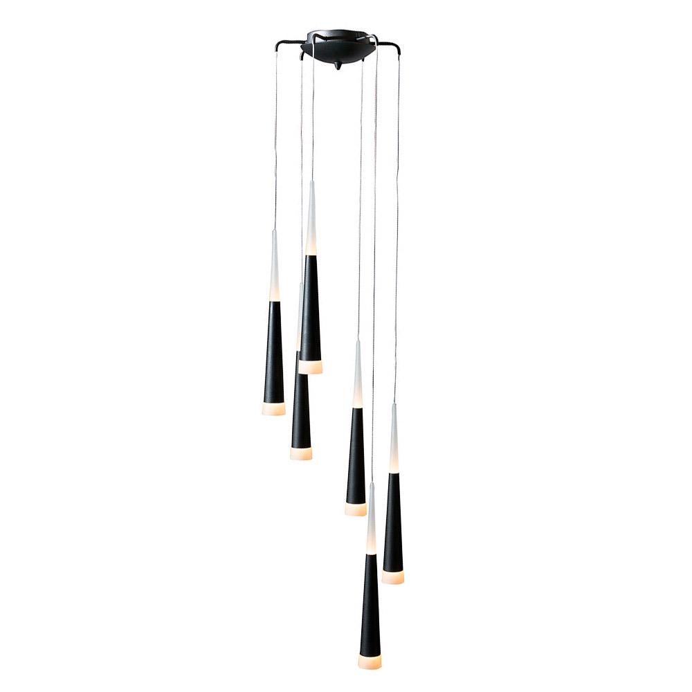 Підвісний світильник Azzardo AZ0956 Brina (LP9003-6_bk)