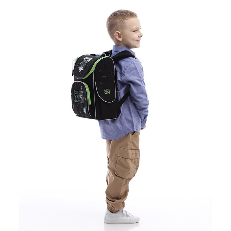 Школьный каркасный рюкзак GoPack Education GO25-5001S-7 Next Level с ортопедической спинкой (995157) - фото 11 Школьный каркасный рюкзак GoPack Education GO25-5001S-7 Next Level с ортопедической спинкой (995157) - фото 11