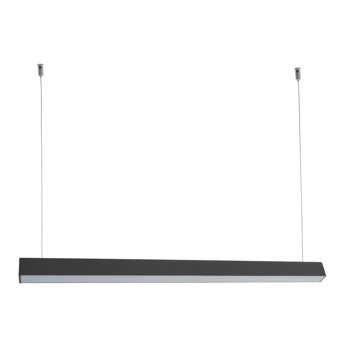 Система линейная LED подвесная Brille FLF-80 25 W NW BK 1,2 м