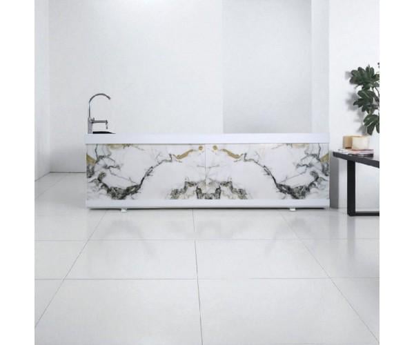 Панель под ванну Мрамор 2025 170 см Белый (2426) - фото 3 Панель под ванну Мрамор 2025 170 см Белый (2426) - фото 3