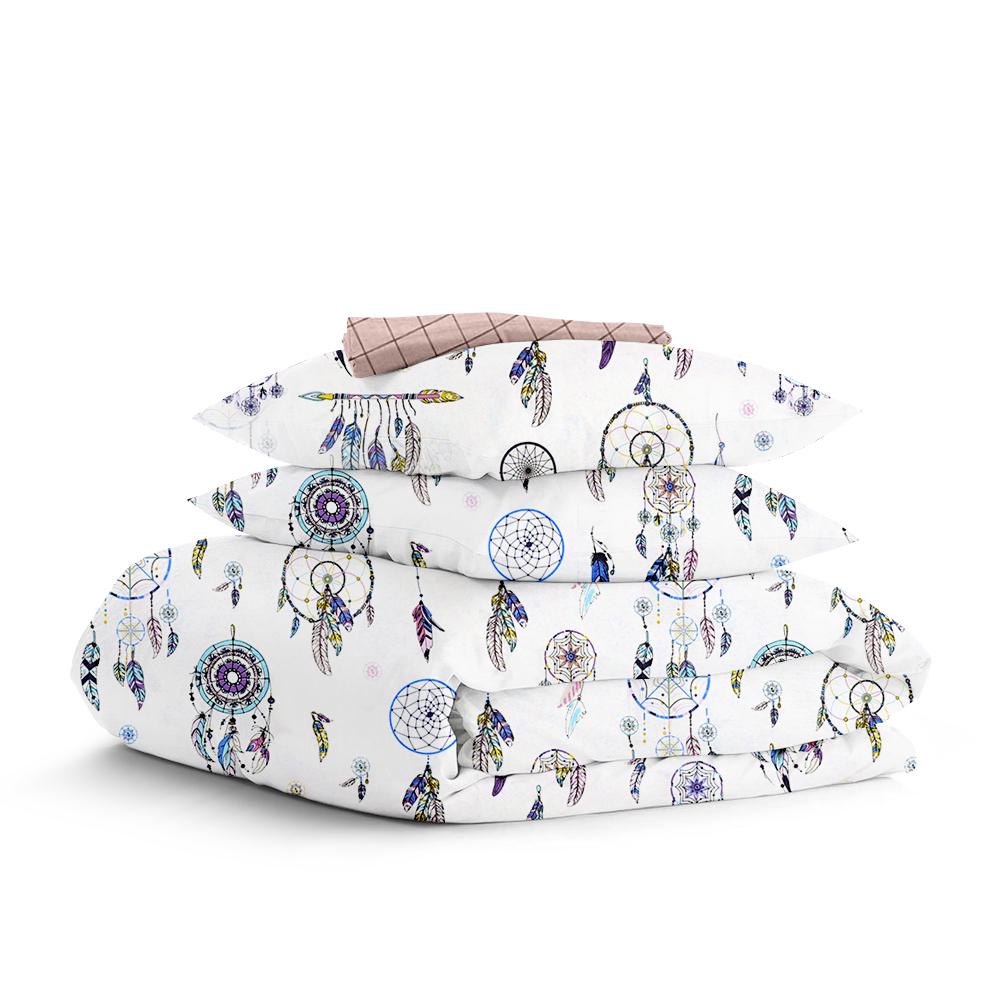 Постельное белье двуспальное Cosas Blue Dreamcatcher 180х220 см (4822052140673)