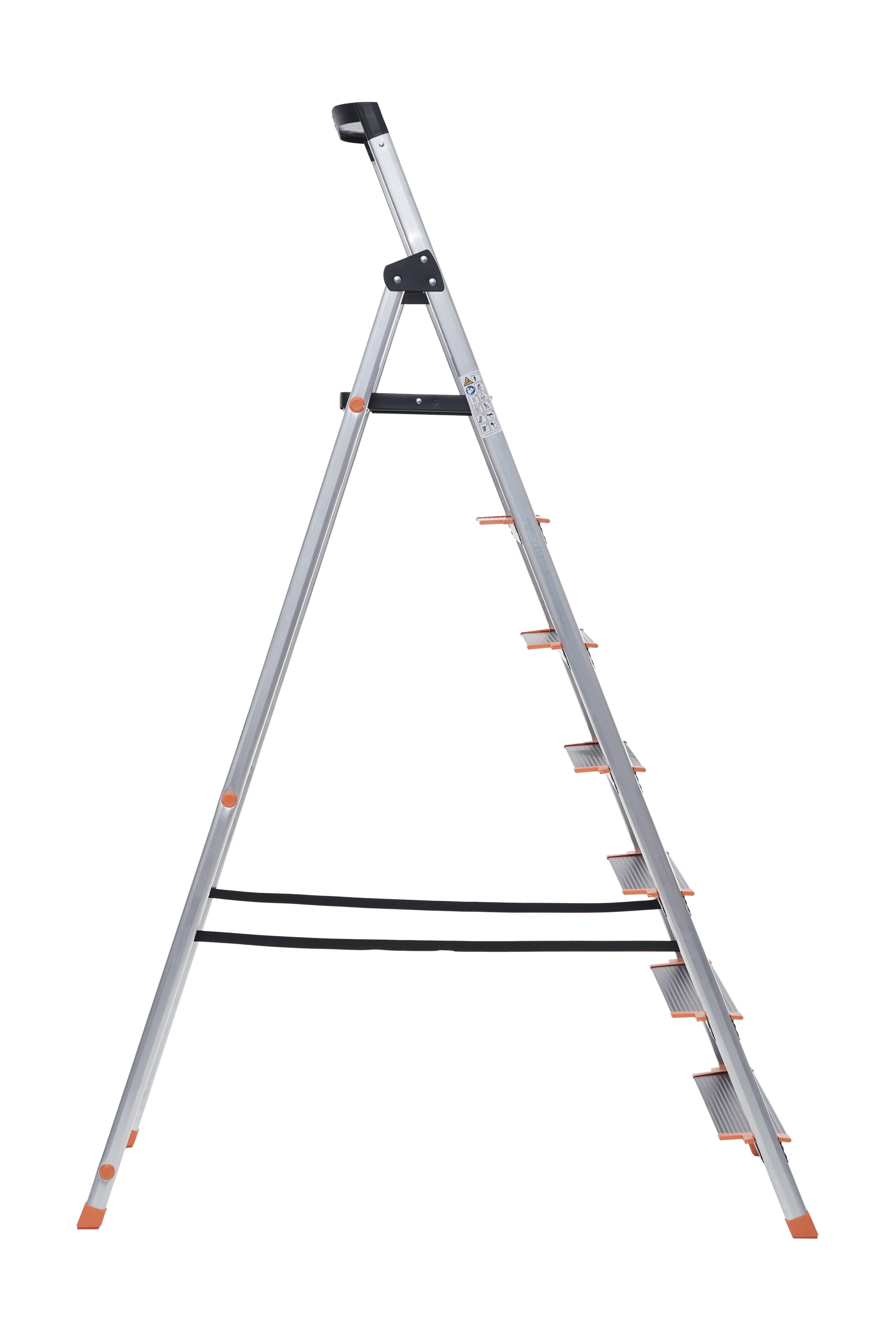 Cтрем’янка алюмінієва Steppy Forta 7 на 7 сходинок (4017C) - фото 3 Cтрем’янка алюмінієва Steppy Forta 7 на 7 сходинок (4017C) - фото 3