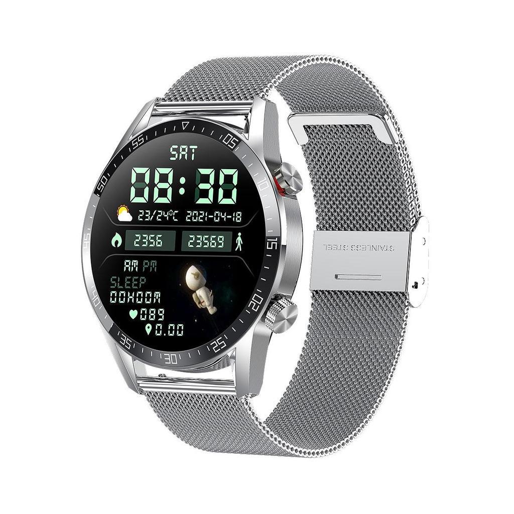 Смарт-годинник Bakeey SK7 Pro розмова/тонометр/пульсоксиметр/ЕКГ Silver