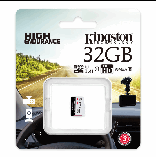 Карта памяти Kingston microSDXC Endurance 32 Gb Class 10 UHS-I U1 A1 W-30 Mb s R-95 Mb s Без адаптера SDCE 32 Gb (560518) - фото 3