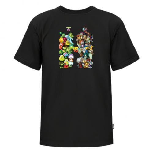 Футболка детская Owi Premium Plants vs Zombies 152 см Черный (16526441-2-183615-XXL)