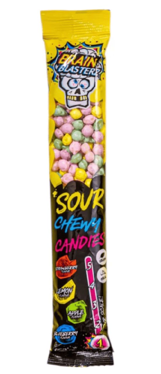 Конфеты Brain Blasterz Sour Chewy Candies 60 г (2838885048)