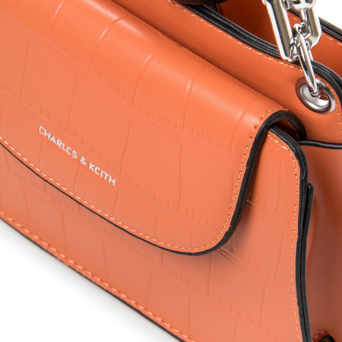 Сумка-клатч Fashion 04-02 1663 Оранжевый - фото 3