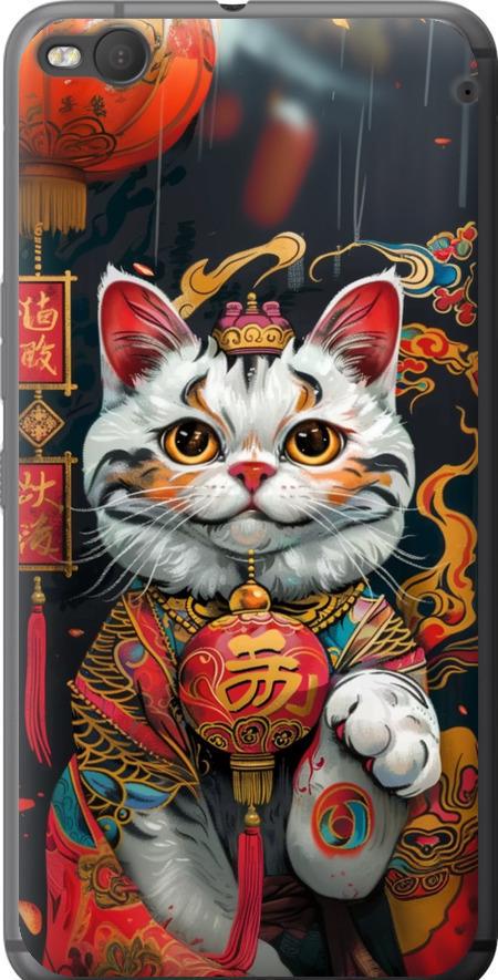 Чехол на HTC One X9 China Cat v2 (6135u-783-42517)