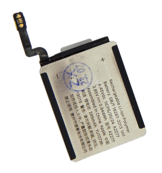 Акумулятор для Apple Watch Series 5/SE/SE GPS 40 мм A2092/A2277/A2351 245 mAh (11778729)