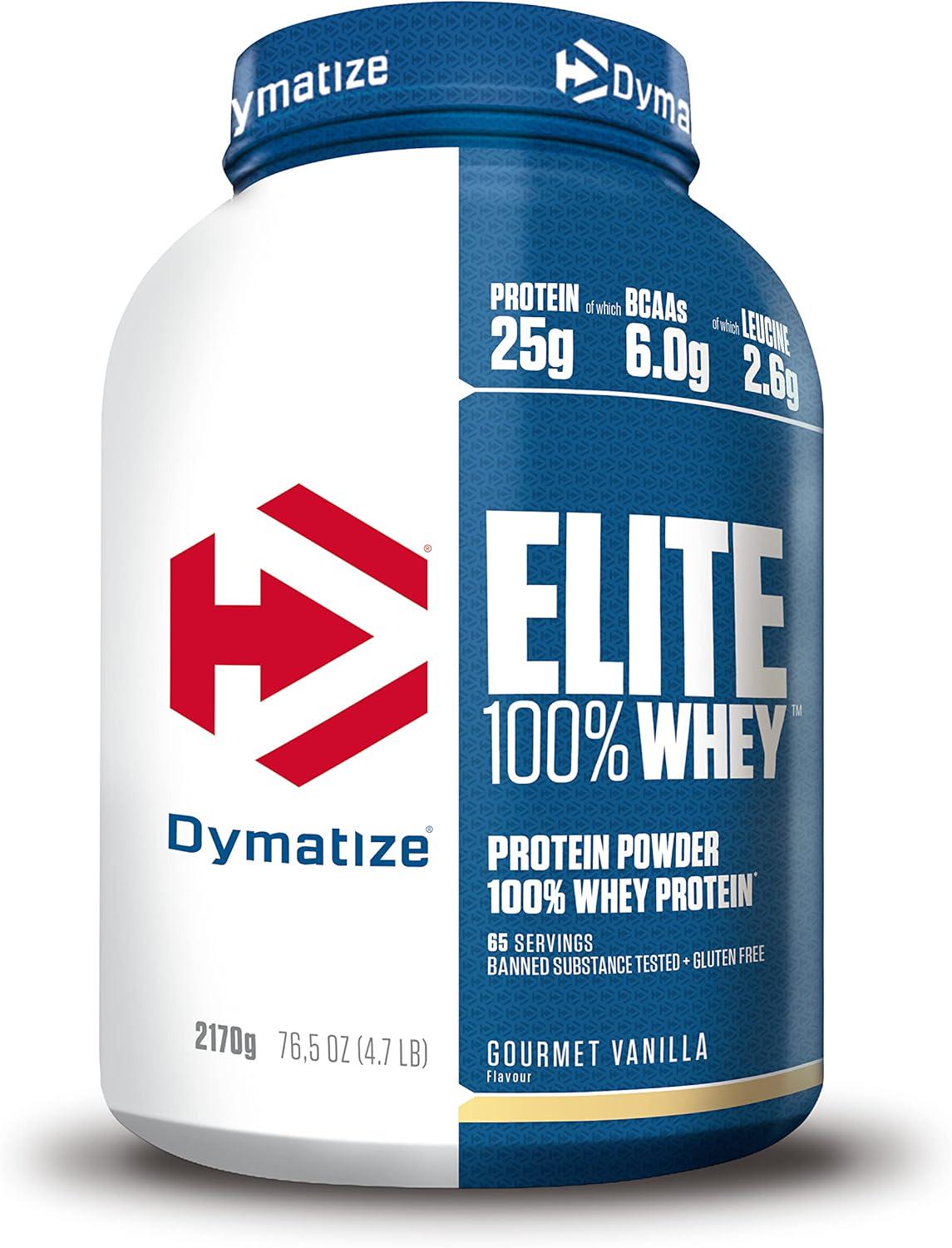 Протеин Dymatize Nutrition Elite Whey Gourmet Vanilla 2170 г