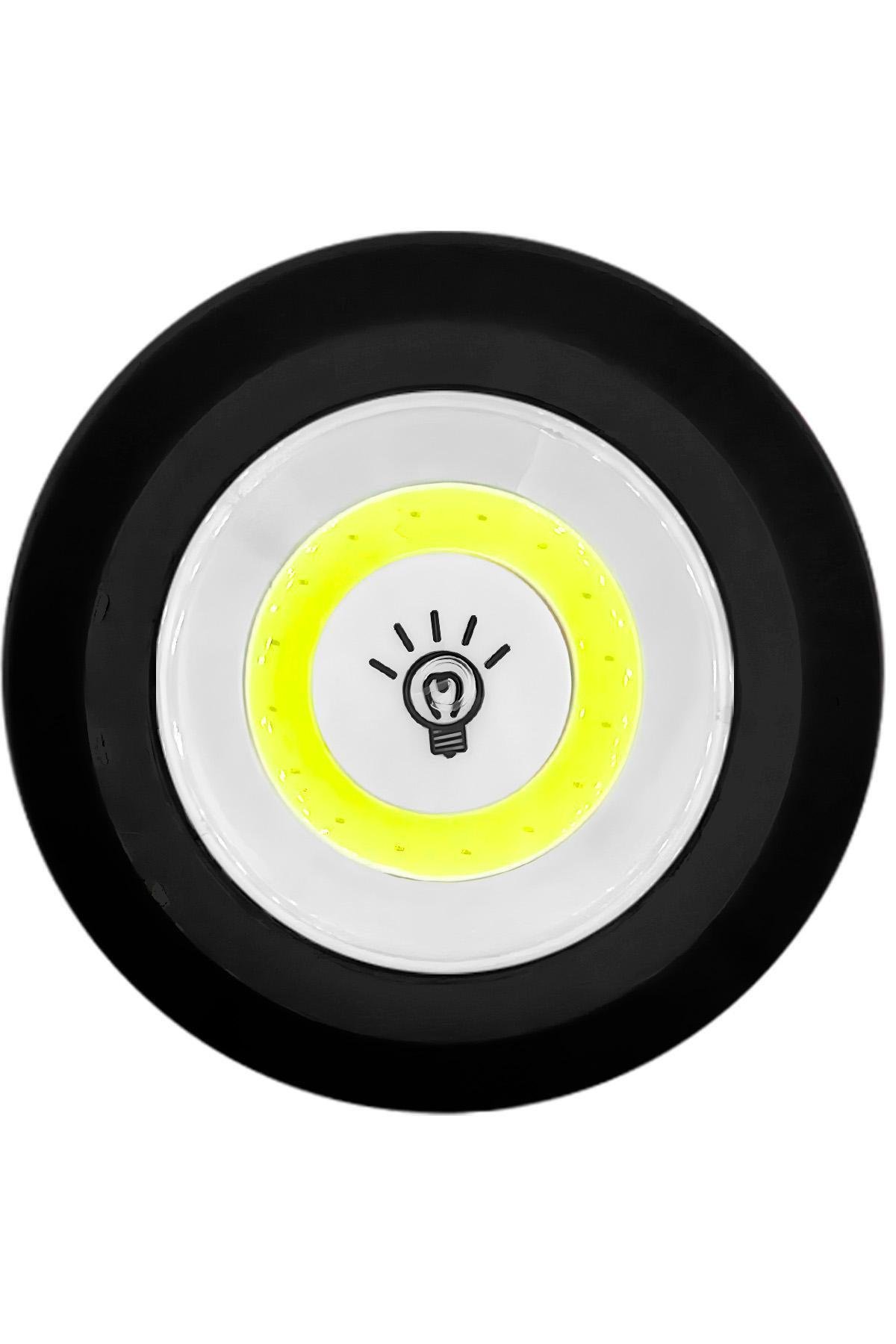 Світлодіодні світильники настінні BRS на батарейках 3 шт. Чорний (23478097) - фото 1 Світлодіодні світильники настінні BRS на батарейках 3 шт. Чорний (23478097) - фото 1