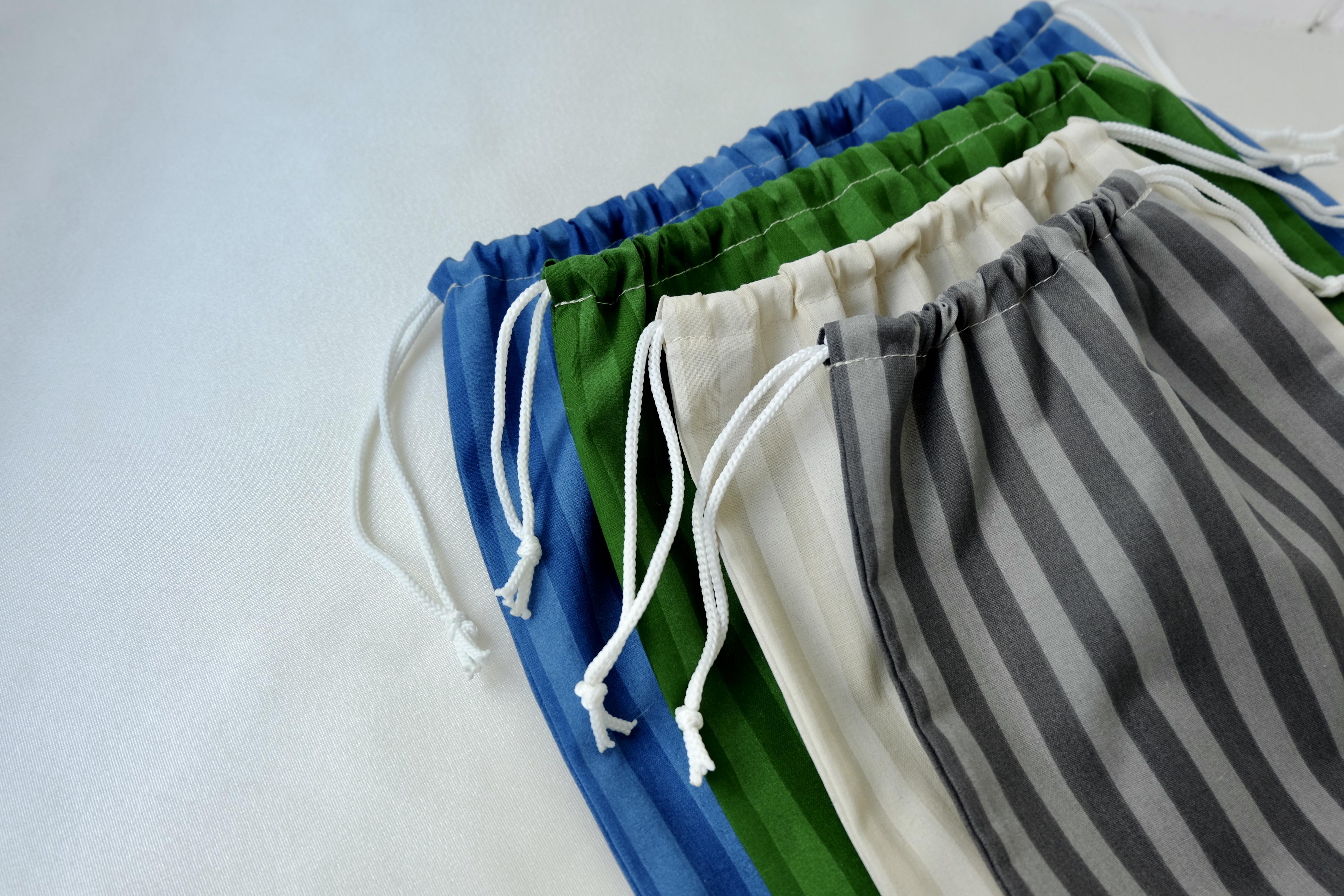 Набір мішків еко мішок в смужку 4 шт. (29113985) - фото 3 Набір мішків еко мішок в смужку 4 шт. (29113985) - фото 3