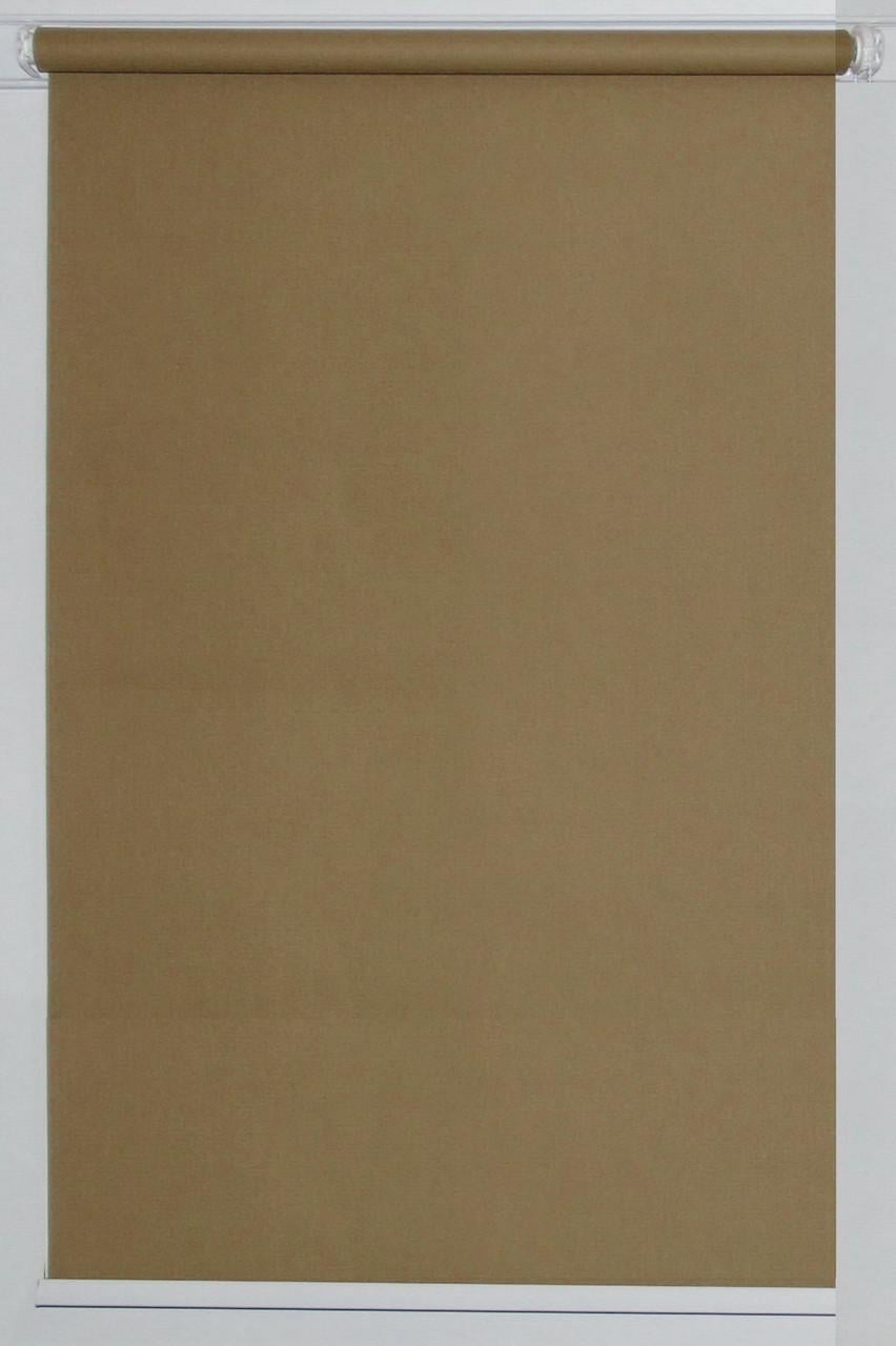 Рулонная штора Miranda Камила 125х150 см Светло-коричневый (СА-0633-17)