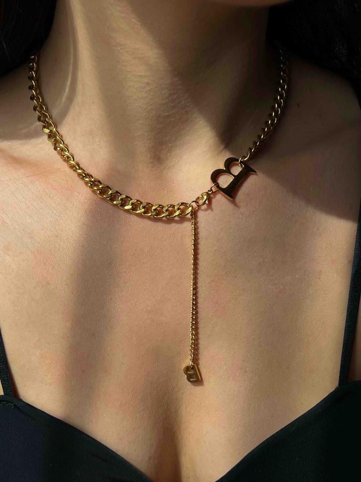 Ланцюг на шию з кулоном (5119) - фото 2 Ланцюг на шию з кулоном (5119) - фото 2