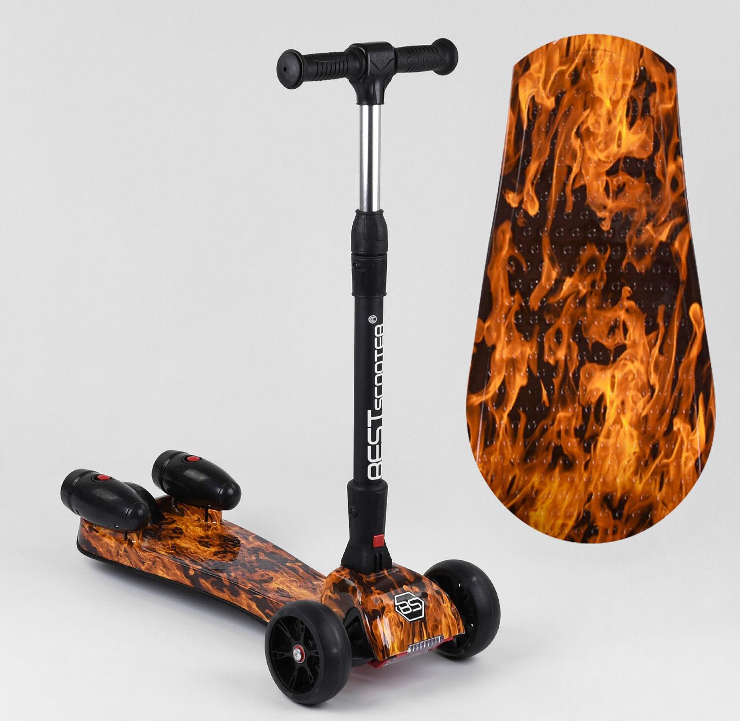 Самокат детский Best Scooter MAXI 89341 с парогенератором Красный (15452171) - фото 3