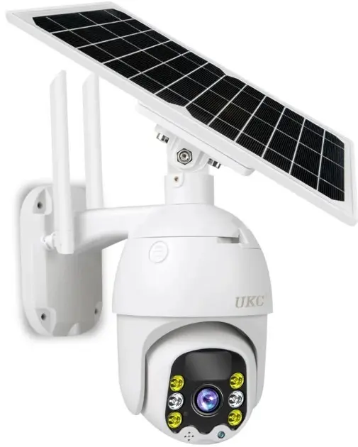 Камера видеонаблюдения с солнечной панелью IP Solar камера PTZ (28410794)