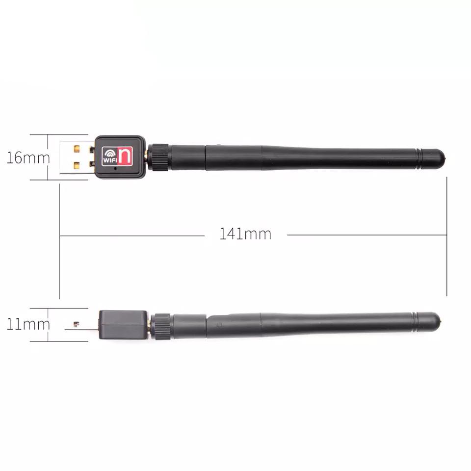 Адаптер сетевой Usb Wifi Addap UWA-02 со съемной антенной 2,4 ГГц 150 Мбит/с - фото 6 Адаптер сетевой Usb Wifi Addap UWA-02 со съемной антенной 2,4 ГГц 150 Мбит/с - фото 6