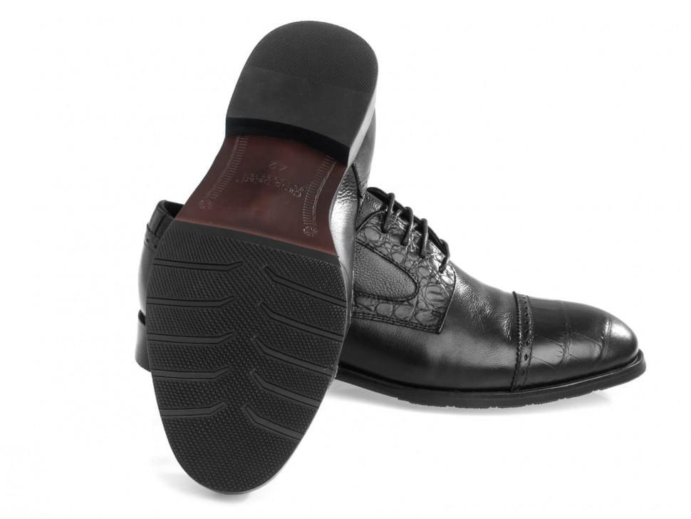 Туфлі Carlo Delari 7253011 р. 40 Чорний (23472) - фото 2 Туфлі Carlo Delari 7253011 р. 40 Чорний (23472) - фото 2