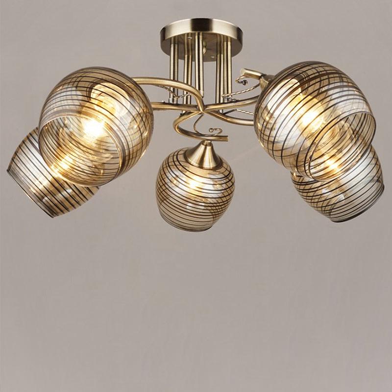 Люстра потолочная Light House SR-17007/5 AB Бронзовый