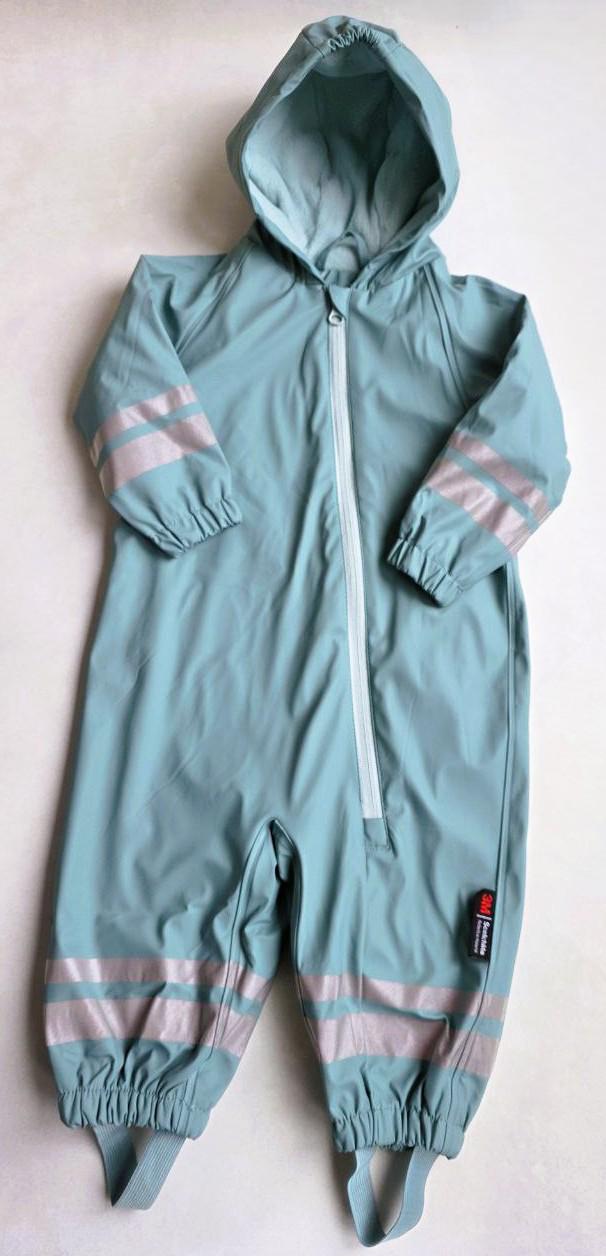 Дощовик-комбінезон дитячий на флісі Kuniboo брудозахисний 74-80 см (393013) Дощовик-комбінезон дитячий на флісі Kuniboo брудозахисний 74-80 см (393013)