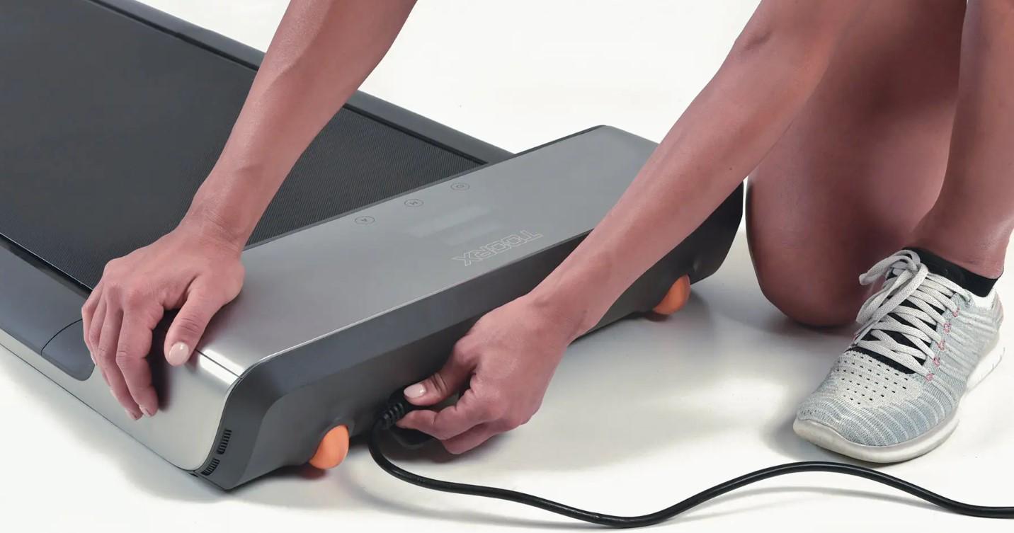 Бігова доріжка Toorx Treadmill WalkingPad with Mirage Display Mineral Grey (WP-G) - фото 11