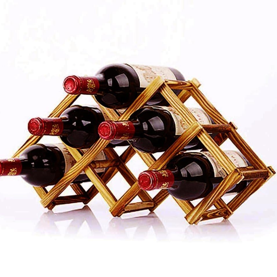 Полка для вина настольная Гревил Трюфель (Впс-004628)