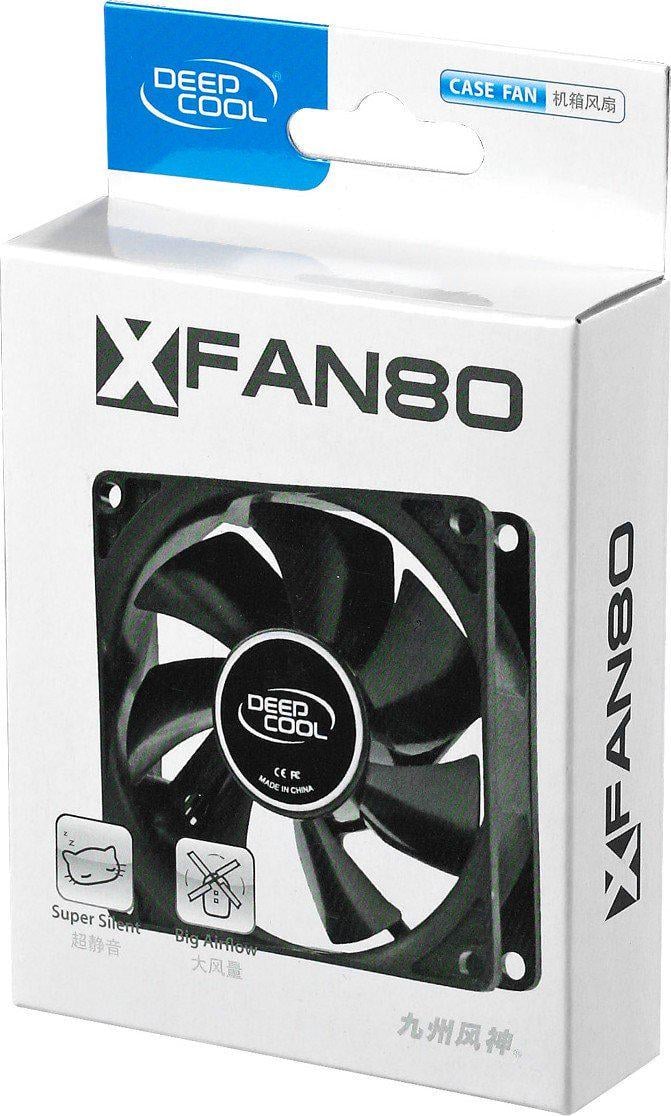 Вентилятор для корпуса DeepCool XFAN 80 80 мм (DP-FDC-XF80) - фото 3