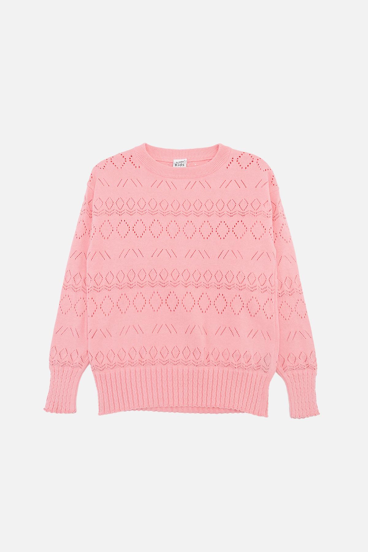 Джемпер для девочки 116 см Розовый (SKT001038344)