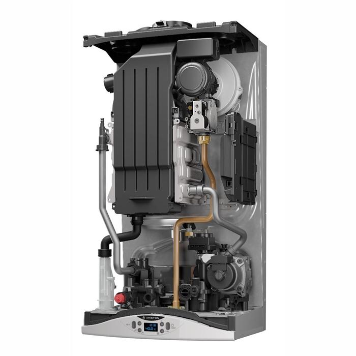 Котел газовий Ariston HS PREMIUM 24 EU2 24 кВт 240 м2 конденсаційний двоконтурний + труба (3301325) - фото 5