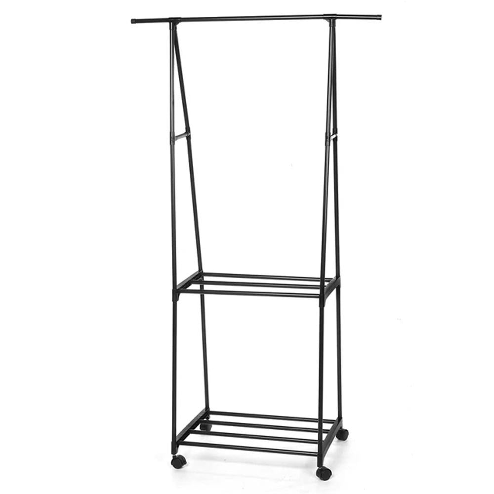 Стійка для одягу та взуття Clothes Rack CR-02 Чорний (SS-03)