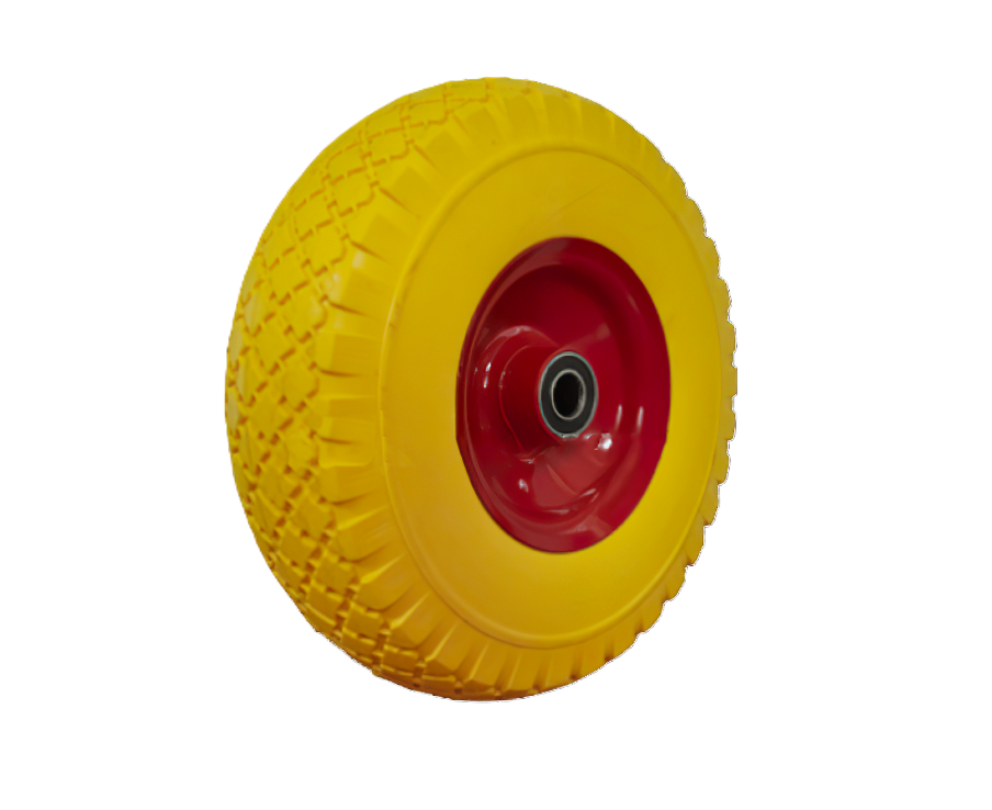 Колесо пенополиуретановое 3.50-4 ось 20 мм (9002)