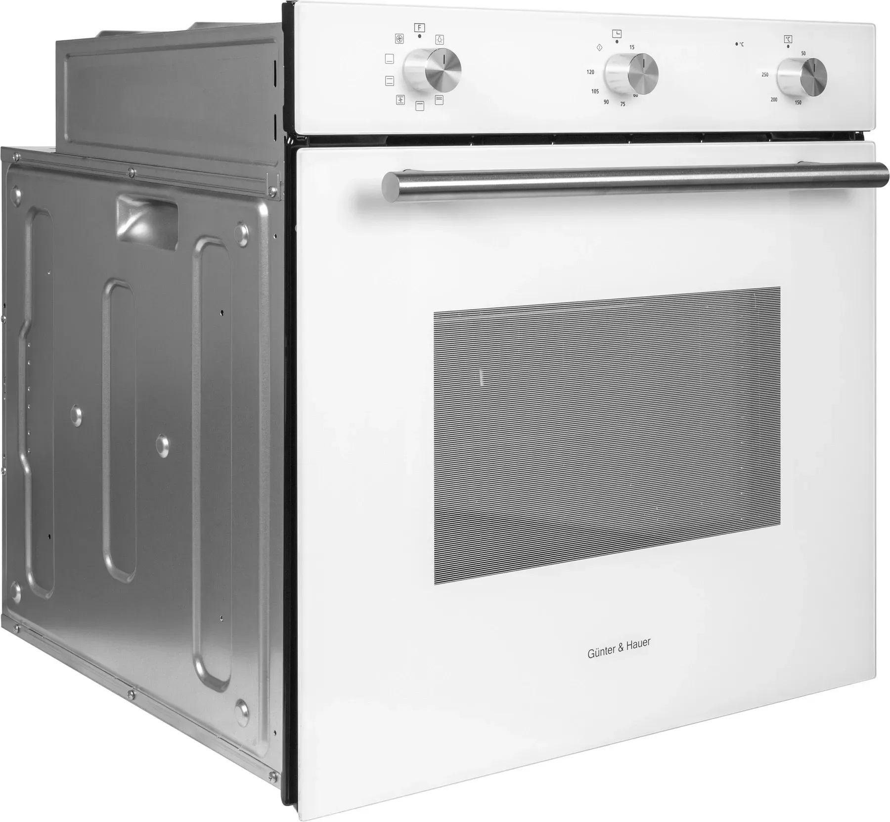 Духова шафа Gunter&Hauer EOM 866 WH з конвекцією та грилем