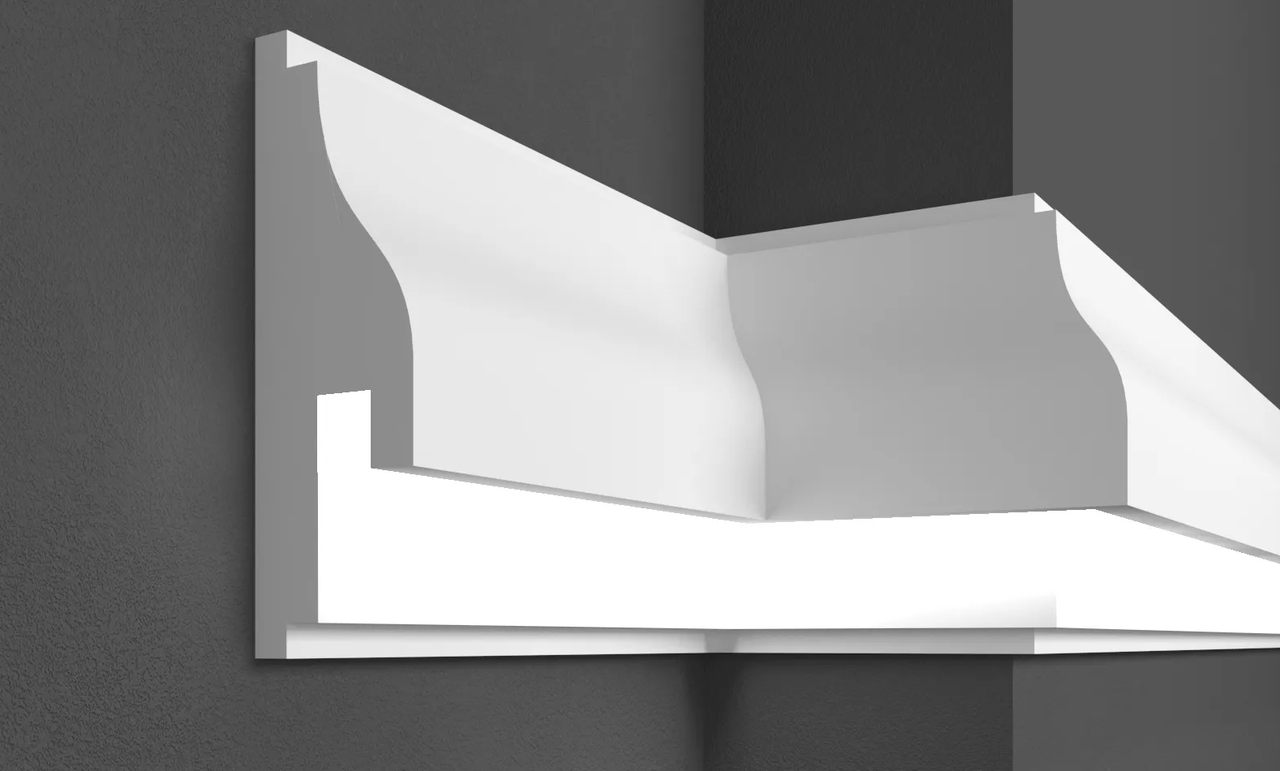 Молдинг фасадный Prestige Decor MC 306 led 2000 мм (2331431421)