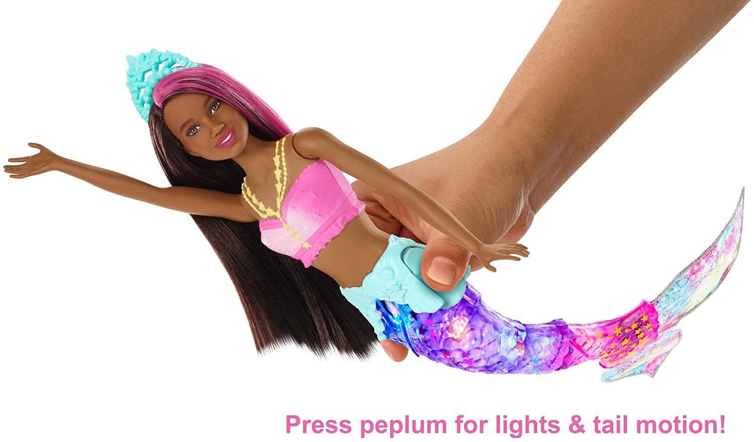 Лялька Barbie Dreamtopia Sparkle Lights Mermaid Doll (BR0207) - фото 3