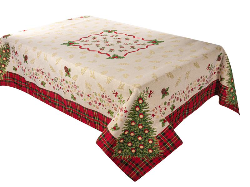 Скатерть новогодняя гобеленовая Lefard Christmas delight 140х180 см (732-383)