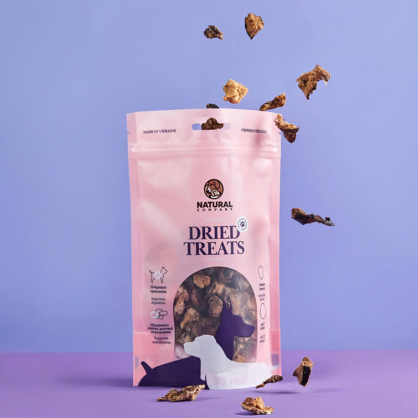 Ласощі для собак легені яловичі для дресирування 50 г (421-01) - фото 2 Ласощі для собак легені яловичі для дресирування 50 г (421-01) - фото 2