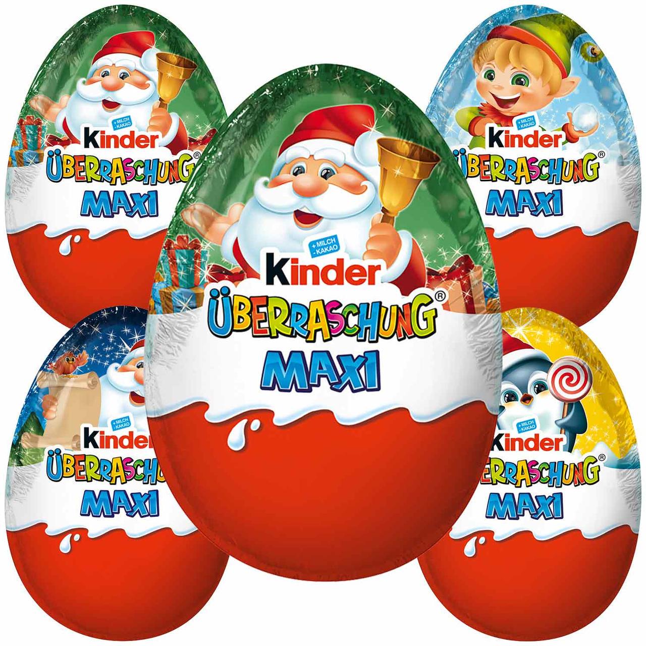 Шоколадне яйце Kinder MAXI 100 г (1727919987)