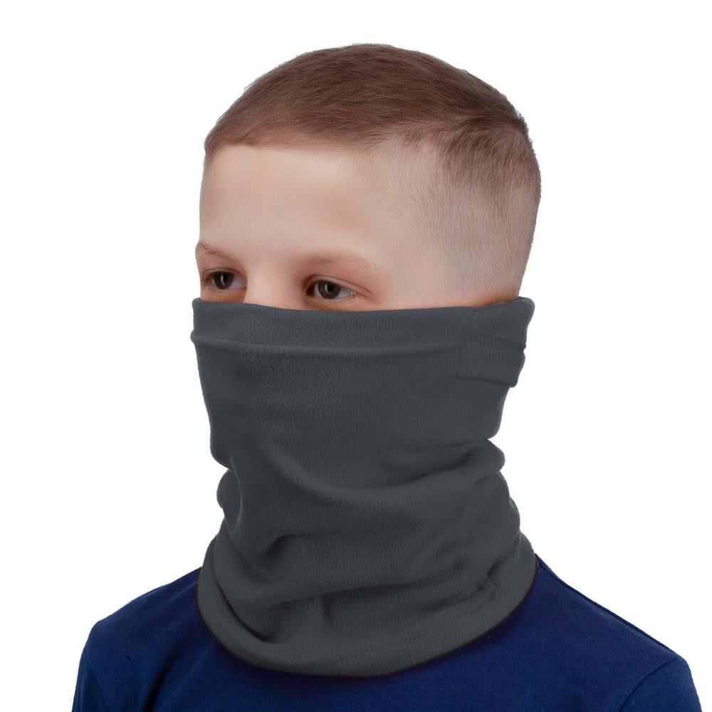 Балаклава дитяча IVN фліс 3в1 Сірий (IV-6968-3) - фото 2 Балаклава дитяча IVN фліс 3в1 Сірий (IV-6968-3) - фото 2