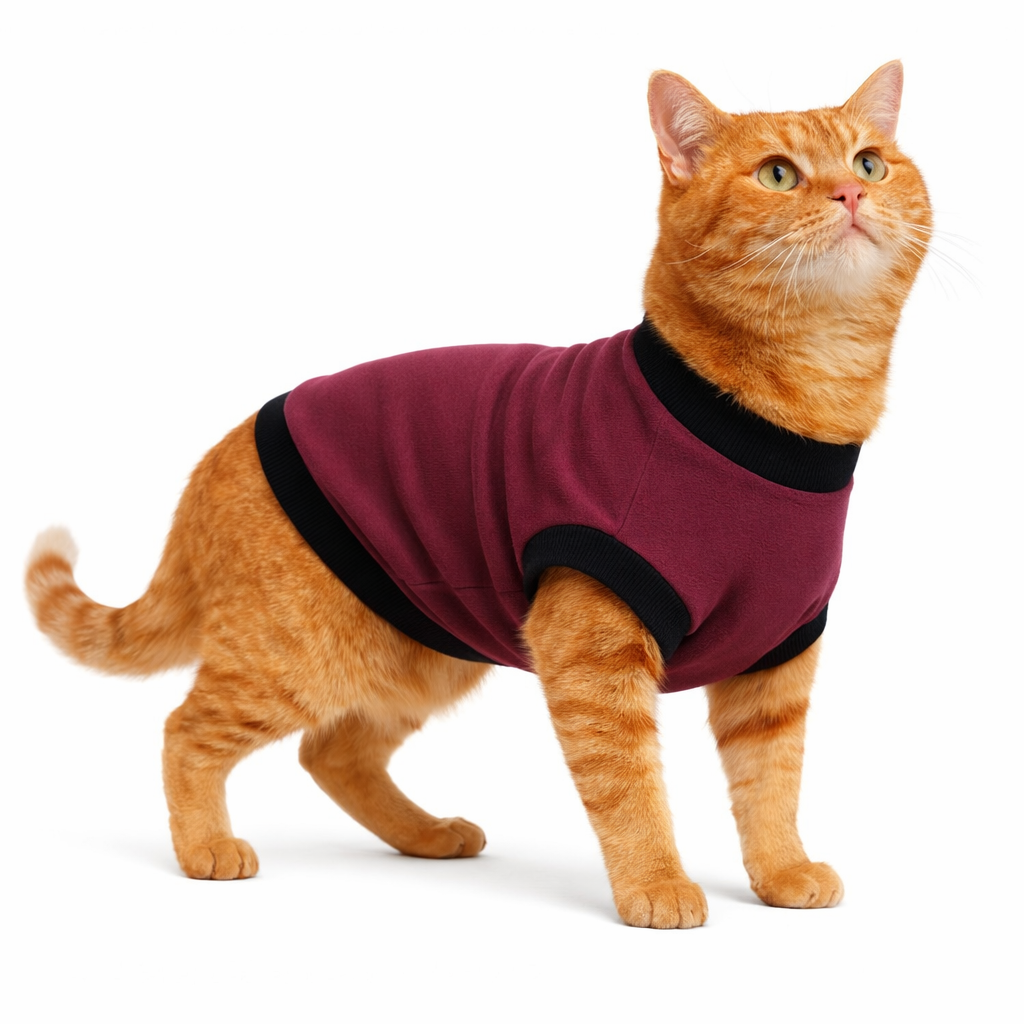 Кофта для котів Diego р. 2 Бордовий (124182190) Кофта для котів Diego р. 2 Бордовий (124182190)