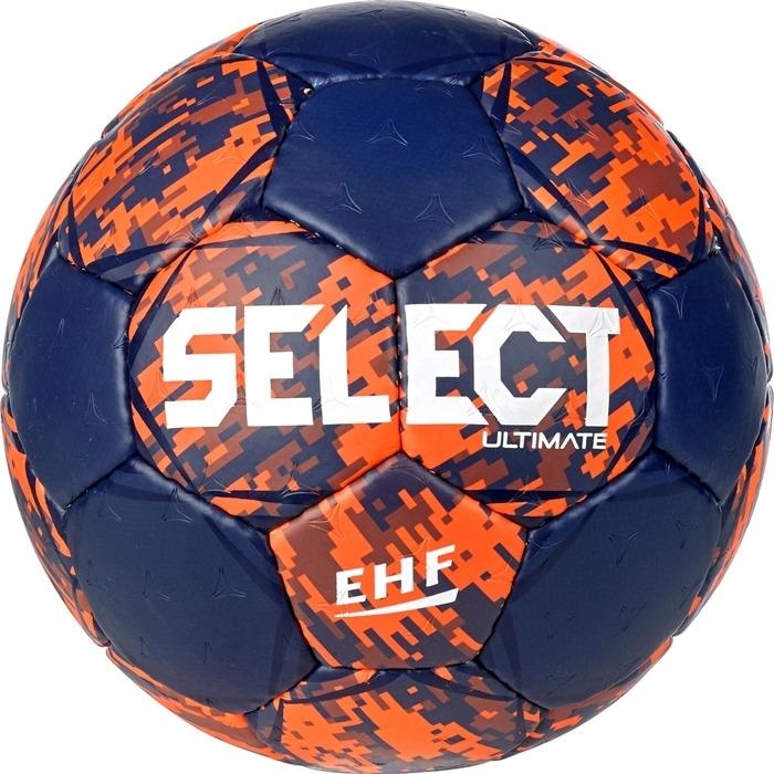 Гандбольный мяч Select ULTIMATE EHF OFFICIAL V24 р. 3 Оранжево-синий (381285-514)